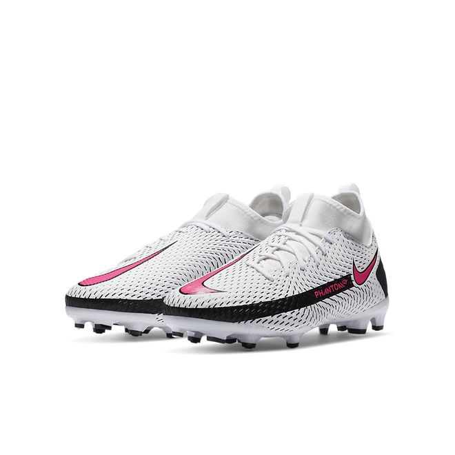 Afbeelding van Nike Phantom GT Academy Dynamic Fit FG Kids White Pink