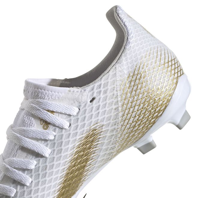 Afbeelding van Adidas X Ghosted 3 FG Kids White Silver