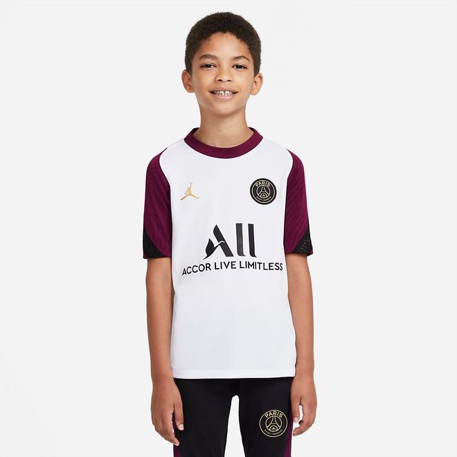 Afbeelding van PSG Strike Set Short Kids White Bordeaux