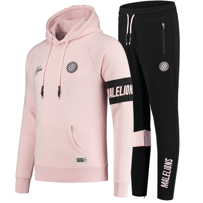 Afbeelding van Malelions Captain Tracksuit Pink