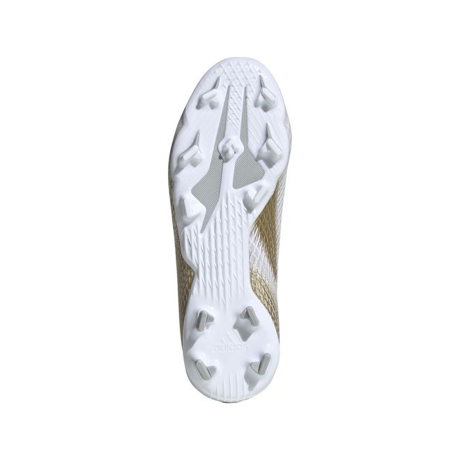 Afbeelding van Adidas X Ghosted 3 FG Kids White Silver