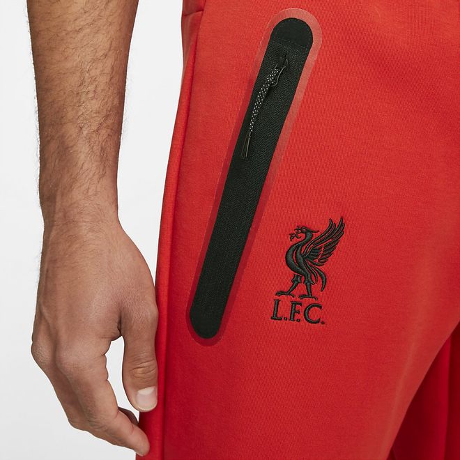 Afbeelding van Liverpool FC Hooded Fleece Windrunner Set Rush Red