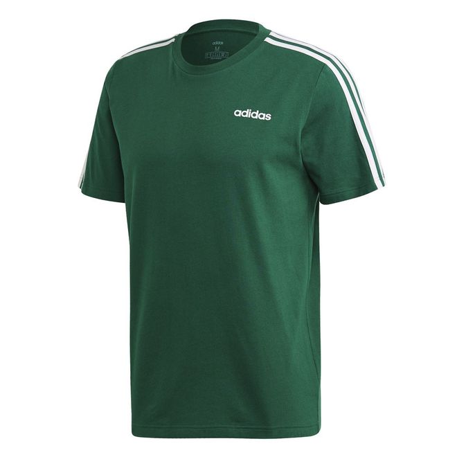 Afbeelding van Adidas Essentials 3 Stripes Set Collehiate Green