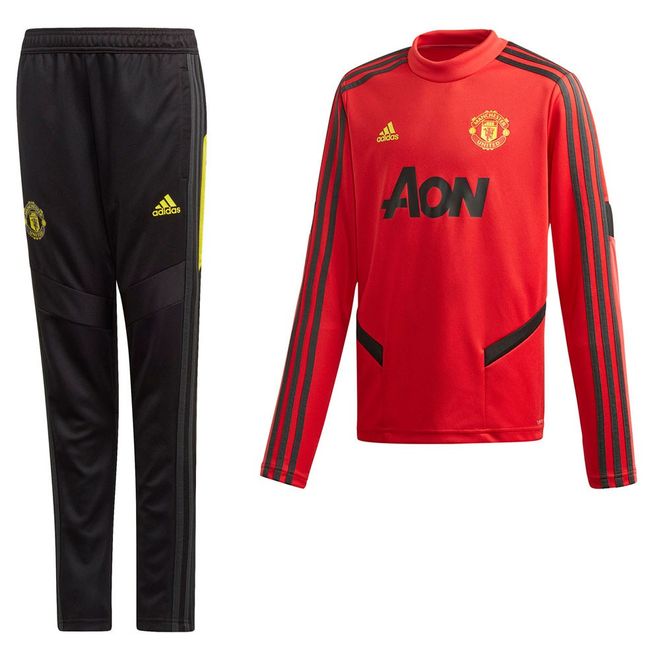 Afbeelding van Manchester United Training Set Kids Collegiate Red