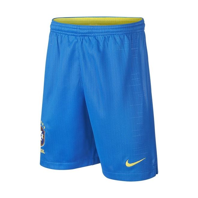 Afbeelding van 2018 Brasil CBF Stadium Home Short Kids