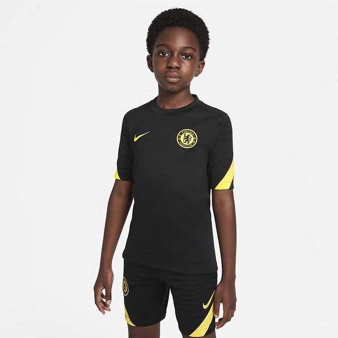 Afbeelding van Chelsea FC Strike Zomerset Kids Black Opti Yellow