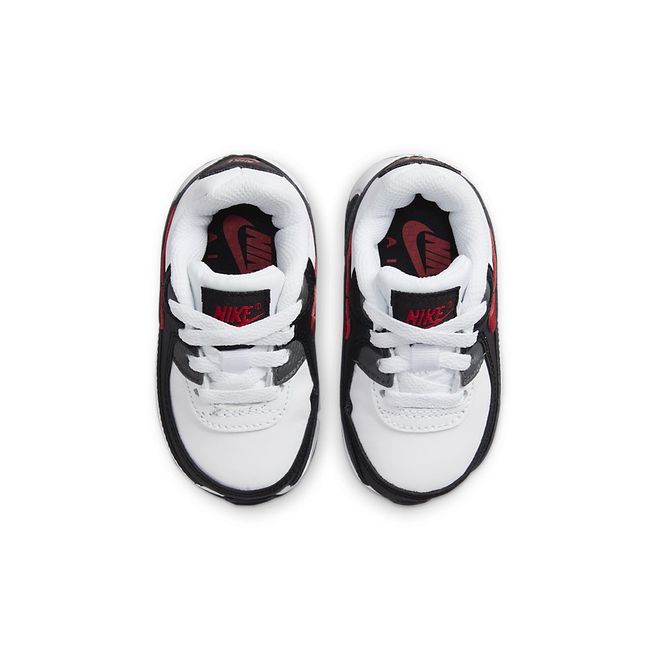 Afbeelding van Nike Air Max 90 Kids White University Red