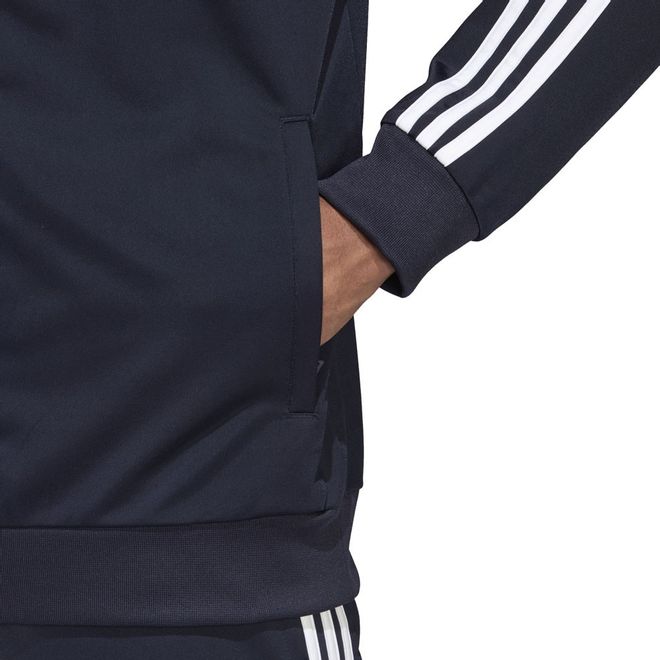 Afbeelding van Adidas Essentials 3 Stripes Trainingspak Blauw