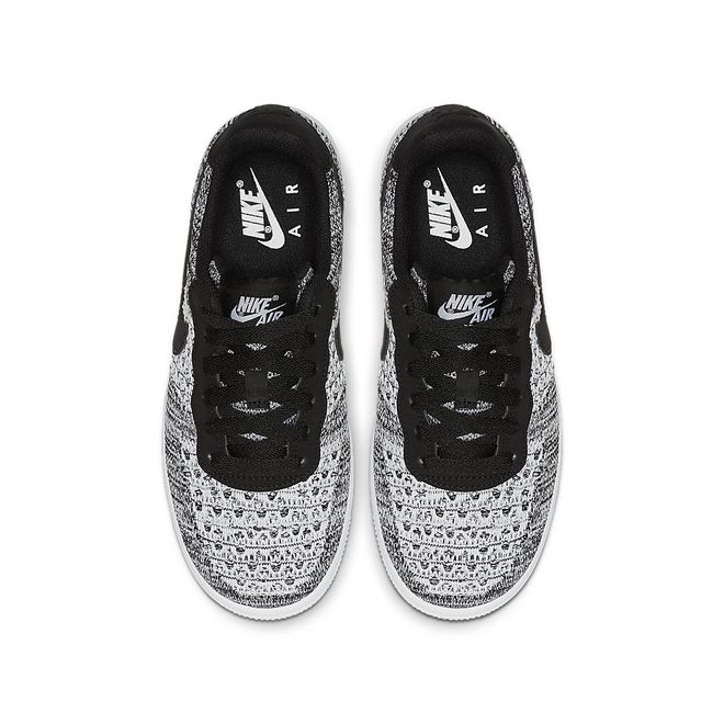 Afbeelding van Nike Air Force 1 Flyknit Kids Black