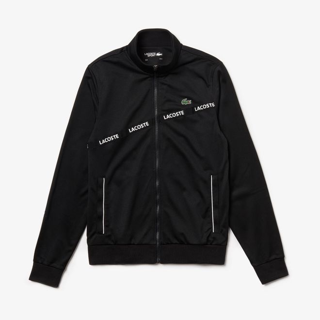 Afbeelding van Lacoste Sport Fleece Jack Black