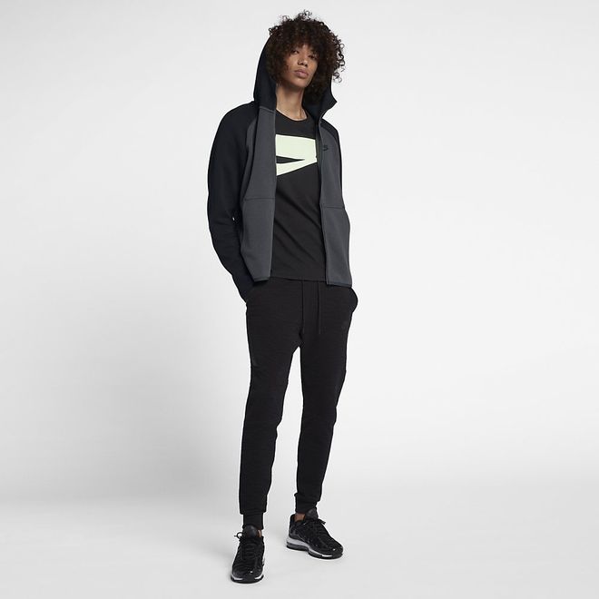 Afbeelding van Nike Sportswear Tech Fleece Hoodie Anthracite Black