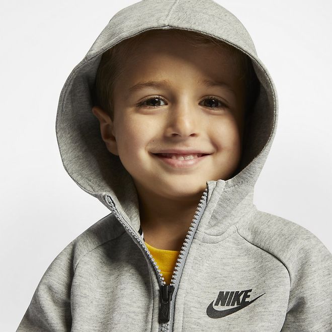 Afbeelding van Nike Sportswear Tech Fleece Little Kids Dark Grey Heather