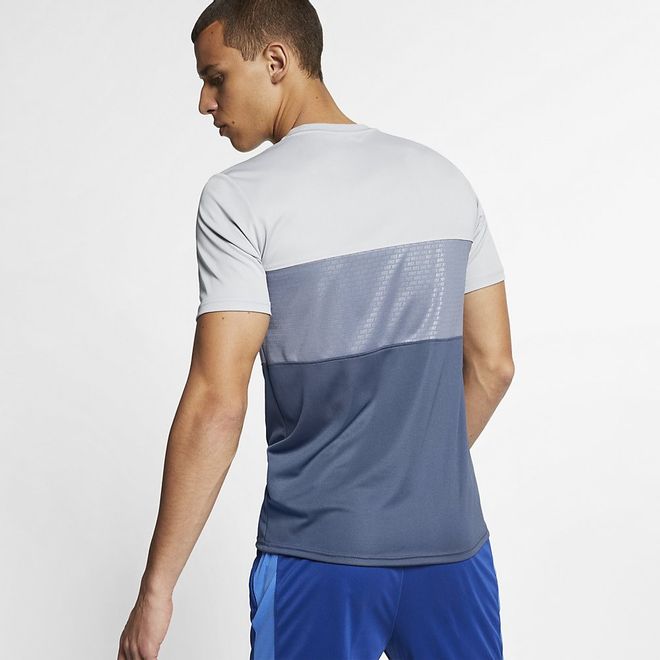 Afbeelding van Nike Dri-FIT Academy GX Shirt Wolf Grey - Armory Blue