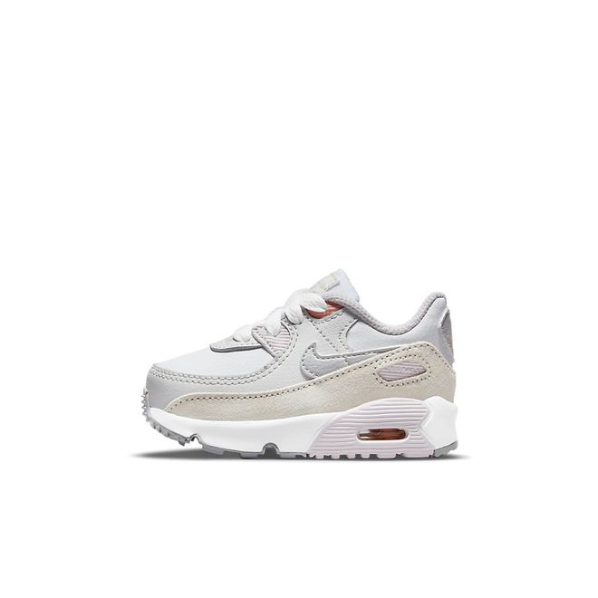 Afbeelding van Nike Air Max 90 Kids White Metalic Platinum