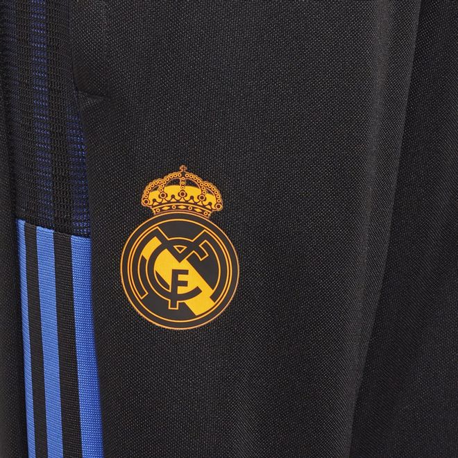 Afbeelding van Real Madrid Tiro 21 Hooded Trainingspak Kids Blue