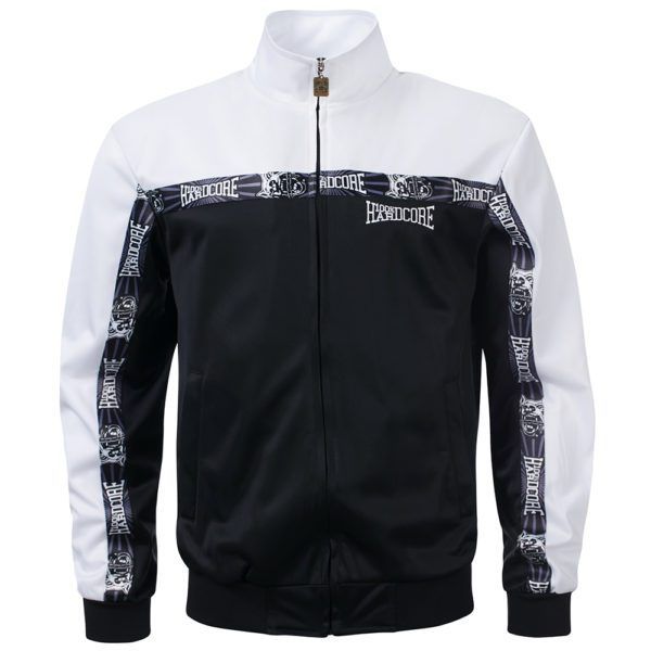 Afbeelding van 100% Hardcore Trainingsjack Classic Black White