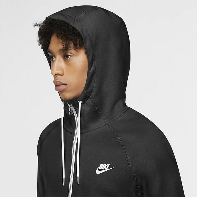 Afbeelding van Nike Sportswear Club Full-Zip Jersey Hoodie Black