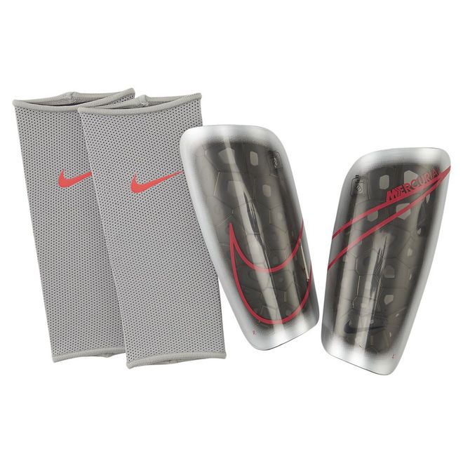 Afbeelding van Nike Mercurial Lite Scheenbeschermers Metallic Silver