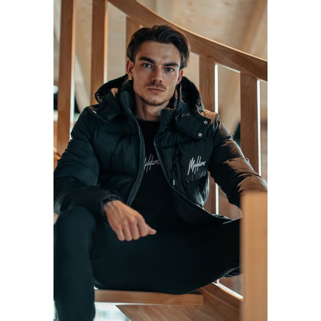 Afbeelding van Malelions Sport Astro Puffer Jacket Black