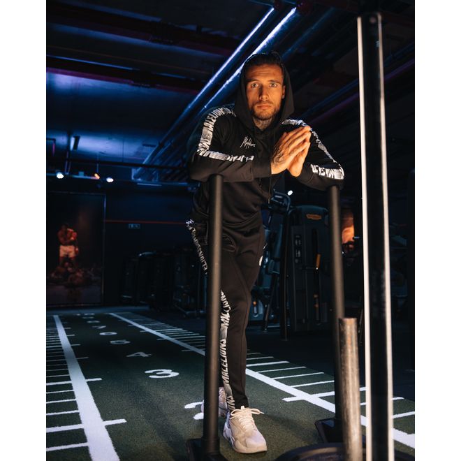 Afbeelding van Malelions Sport Tracksuit Warming Up Black/White
