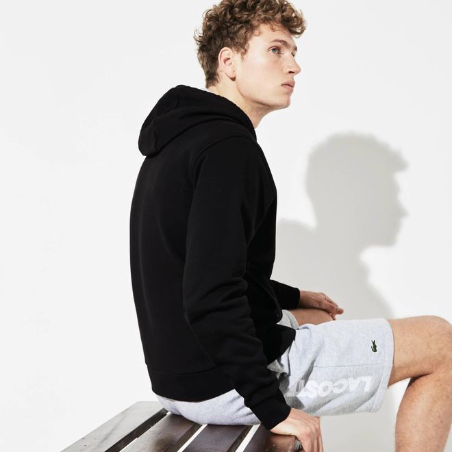 Afbeelding van Lacoste Hooded Sweater Black
