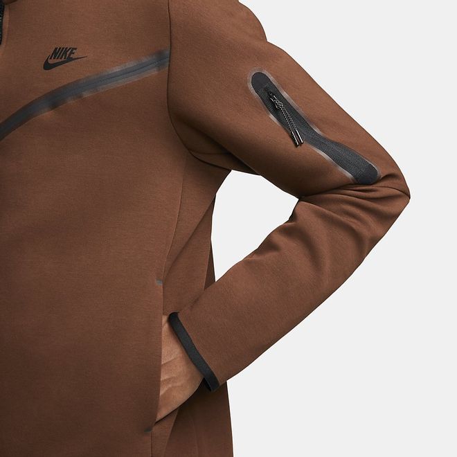 Afbeelding van Nike Sportswear Tech Fleece Hoodie Cocao Wow