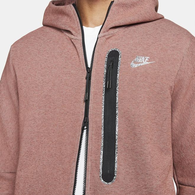 Afbeelding van Nike Sportswear Tech Fleece Hoodie Redstone Red