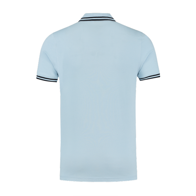 Afbeelding van Malelions Din Polo Set Light Blue Navy