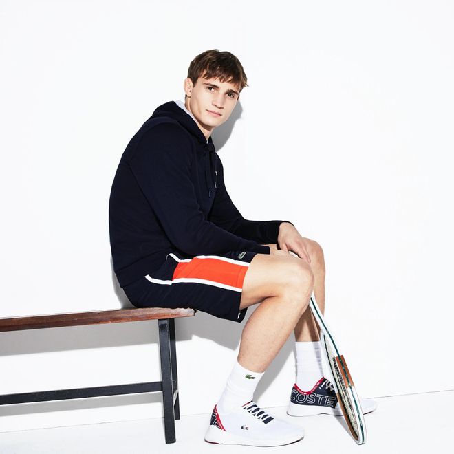 Afbeelding van Lacoste Hooded Sweater Navy