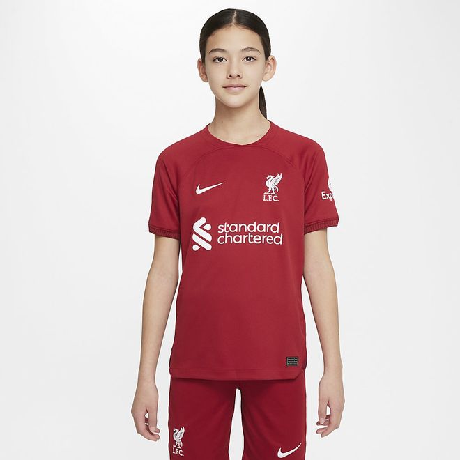 Afbeelding van Liverpool FC Stadium Thuis Shirt Kids Tough Red