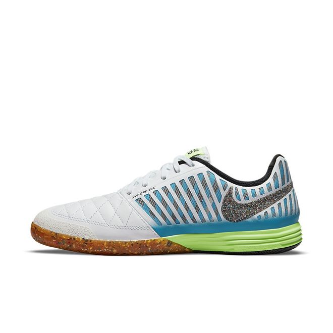 Afbeelding van Nike FC247 LunarGato II IC Black Lime