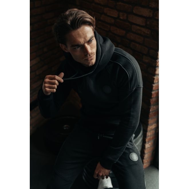 Afbeelding van Malelions Sport Coach Hoodie Set Black Antra
