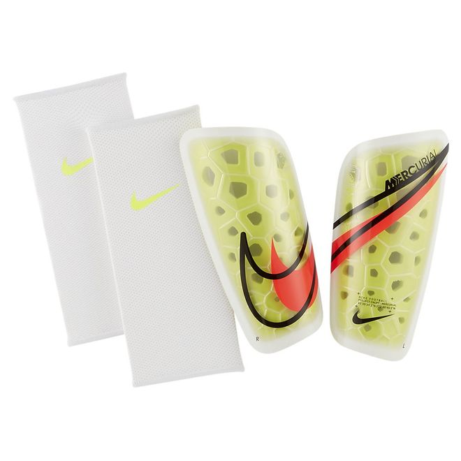 Afbeelding van Nike Mercurial Lite Scheenbeschermers Volt White