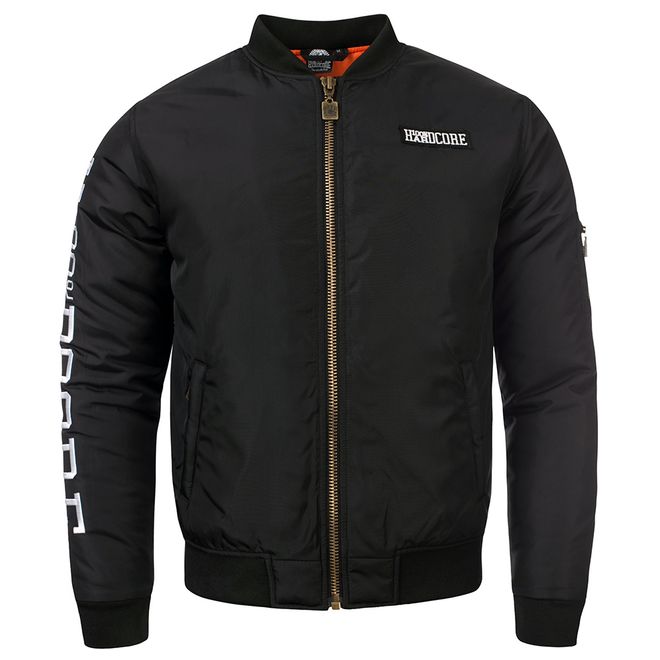Afbeelding van 100% Hardcore Bomber Jacket Classic Black White