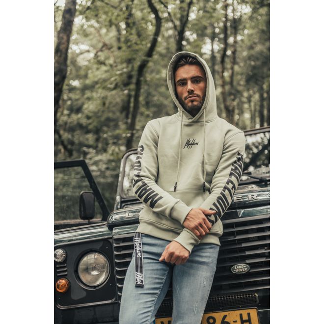 Afbeelding van Malelions Lective Hoodie Set Saga Green