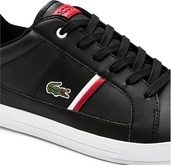 Afbeelding van Lacoste Europa 0120 Sneaker Black White