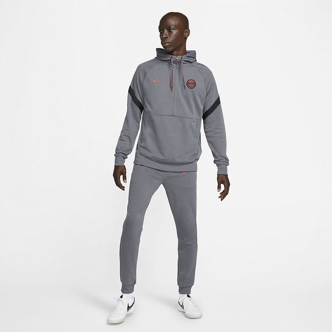 Afbeelding van Paris Saint-Germain Hooded Fleece Set Dark Grey