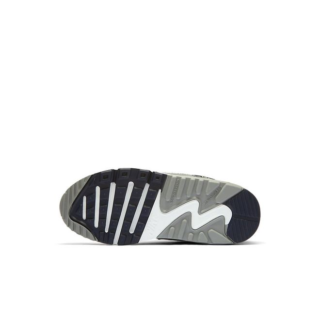 Afbeelding van Nike Air Max 90 Leather Kids White Grey