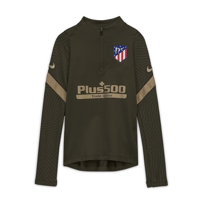 Afbeelding van Atlético de Madrid Dri-FIT Strike Drill Set Kids Cargo Khaki
