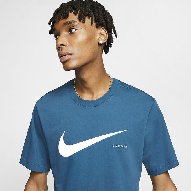 Afbeelding van Nike Sportswear Swoosh T-Shirt Blue Force