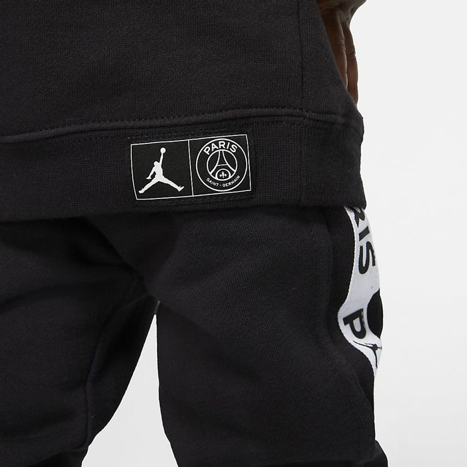 Afbeelding van PSG Babyset met Hoodie en Joggingbroek Black