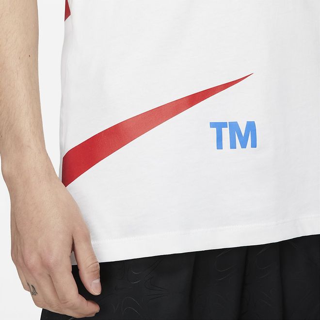 Afbeelding van Nike Sportswear T-Shirt White Red