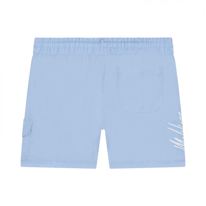 Afbeelding van Malelions Men Signature + Short Set Light Blue