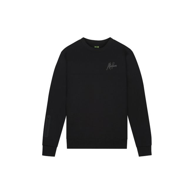 Afbeelding van Malelions Sport Counter Crewneck Black