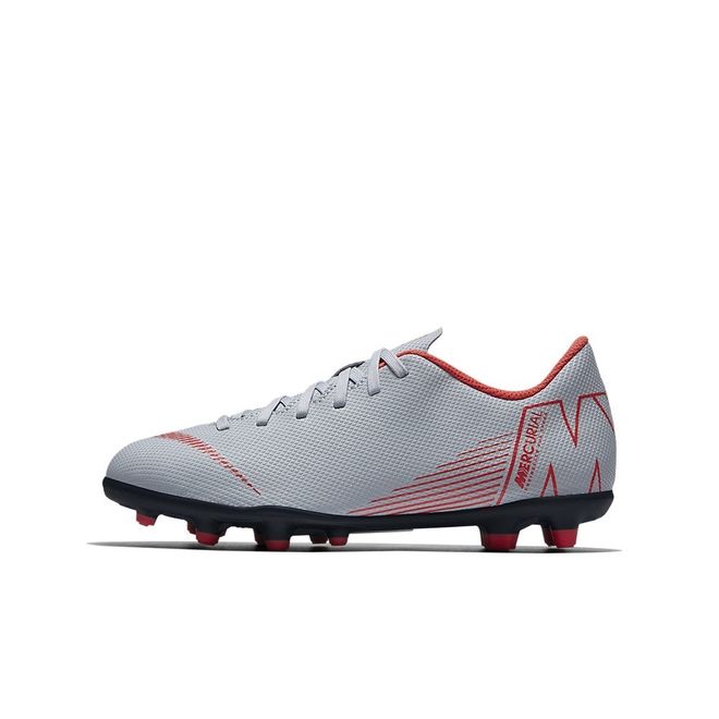Afbeelding van Nike Mercurial Vapor XII Club MG Kids Grijs
