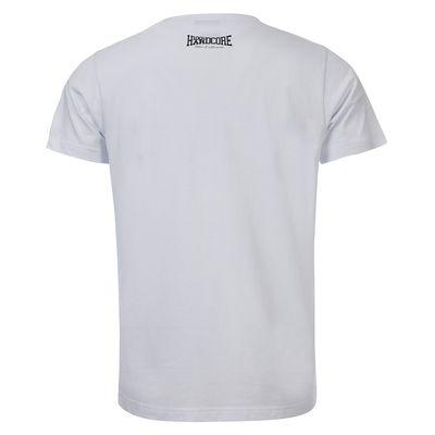 Foto van 100% Hardcore T-Shirt Wear It With Pride White
