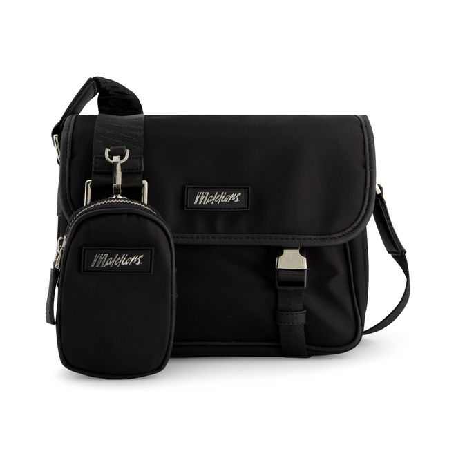 Afbeelding van Malelions Men Travis Messenger Bag Black