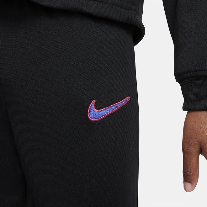 Afbeelding van FC Barcelona Strike Voetbaltrainingspak Little Kids Black Hyper Royal