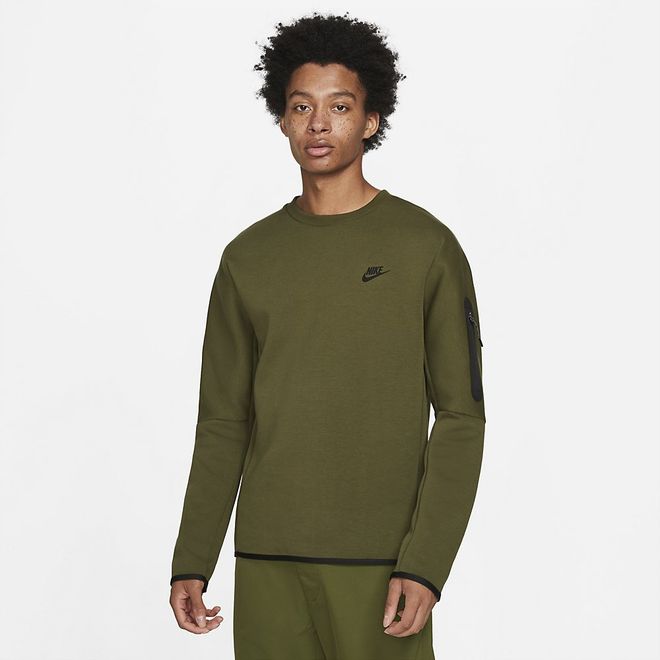 Afbeelding van Nike Sportswear Tech Fleece Sweater Rough Green