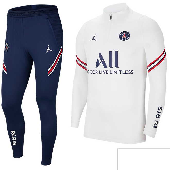 Afbeelding van Paris Saint-Germain Strike Set White Midnight Navy